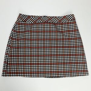 5/$25 Clock House Womens‎ Plaid Mini Skirt (38)